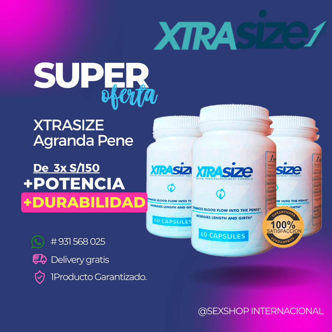 TRIO XTRASIZE AGRANDA TU PENE POTENCIA MAXIMA 931568025